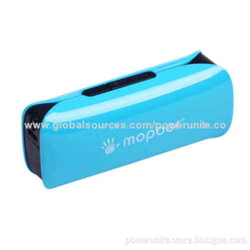 2,600mAh Universal External Portable Power Bank for Digital Products, FCC, PSE and CNAS Marks